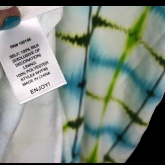 Michael Stars Silk Neptune Shift Dress - Picture 5 of 5